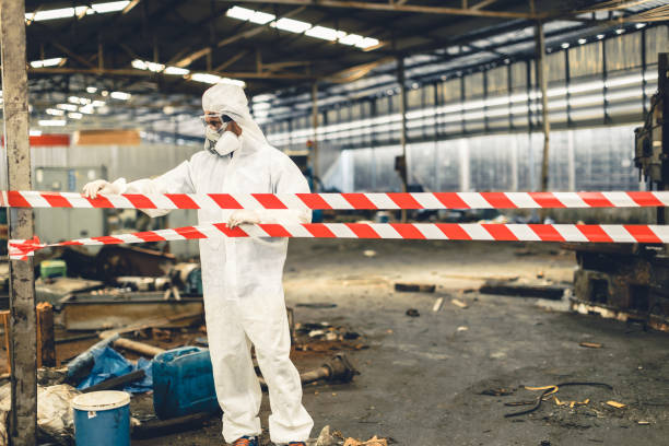 Professional Infectious Disease Decontamination technician working in Gresham, OR